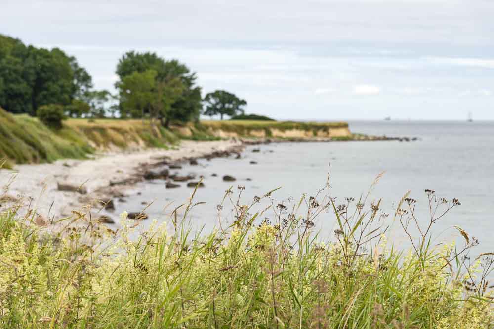 Küste beim Leuchtturm Staberhuk