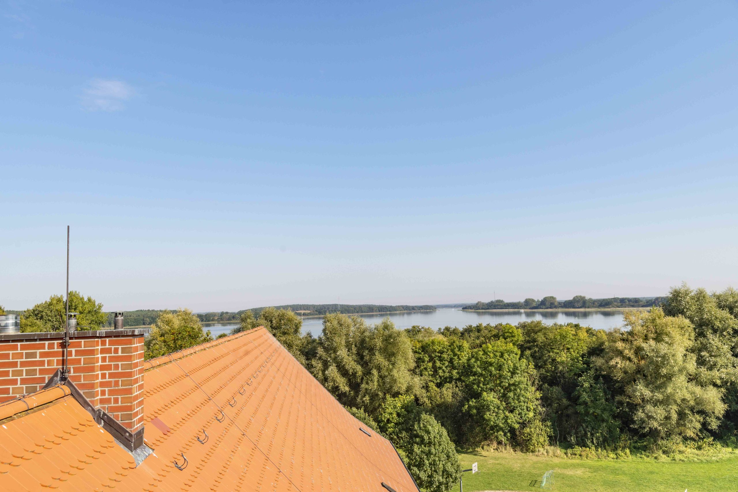 Ausblick vom Burgturm in Wesenberg