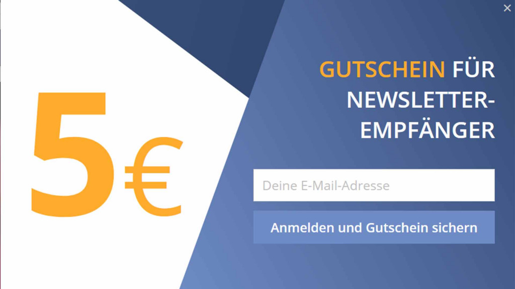 Newsletter-Anmeldung