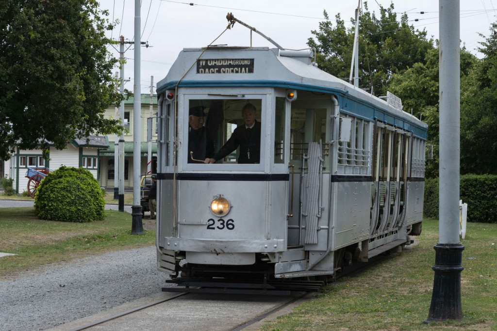 alte Straßenbahn