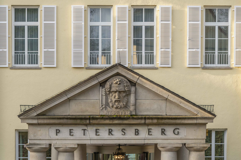 Hoteleingang Petersberg Bonn