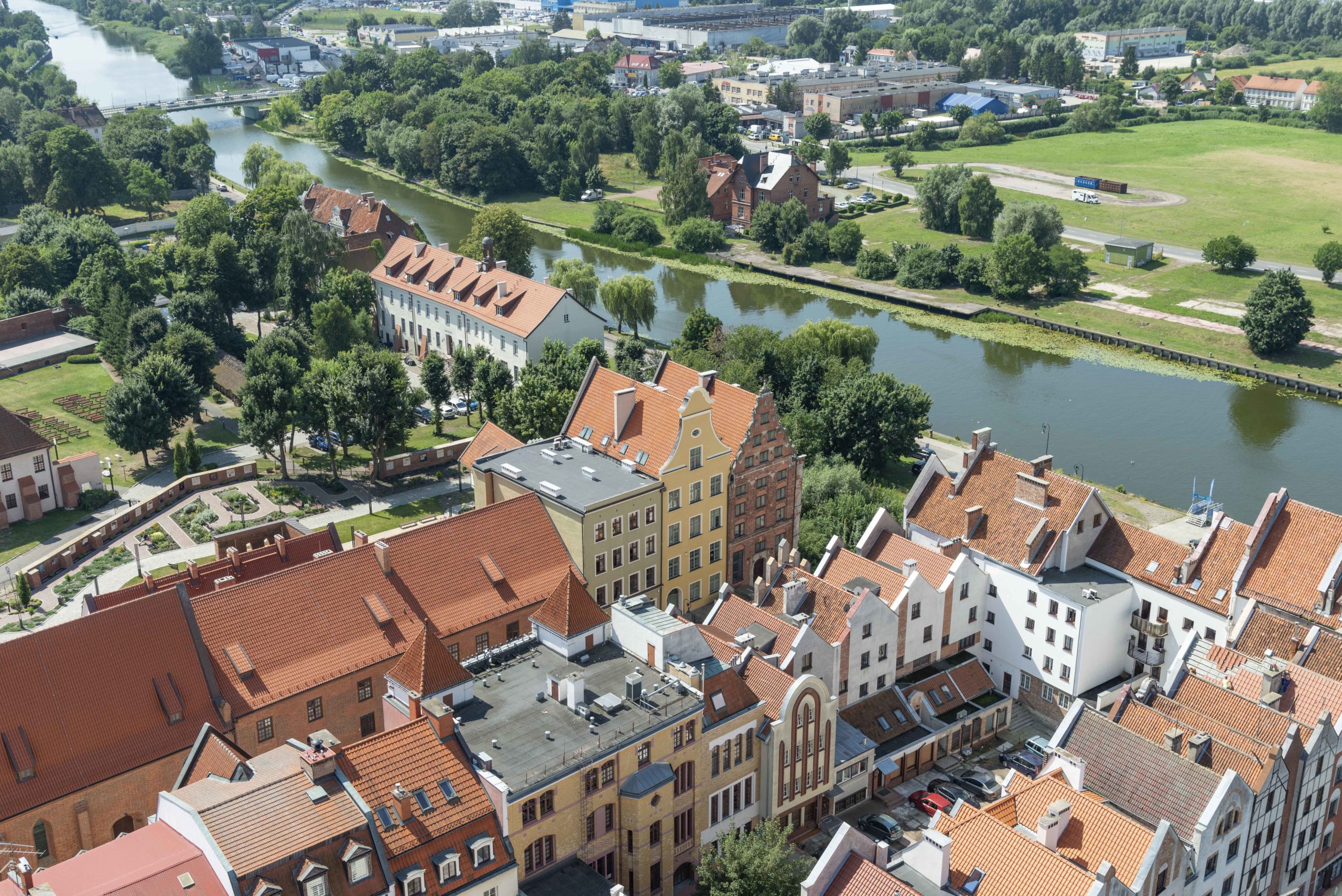 Elblag von oben