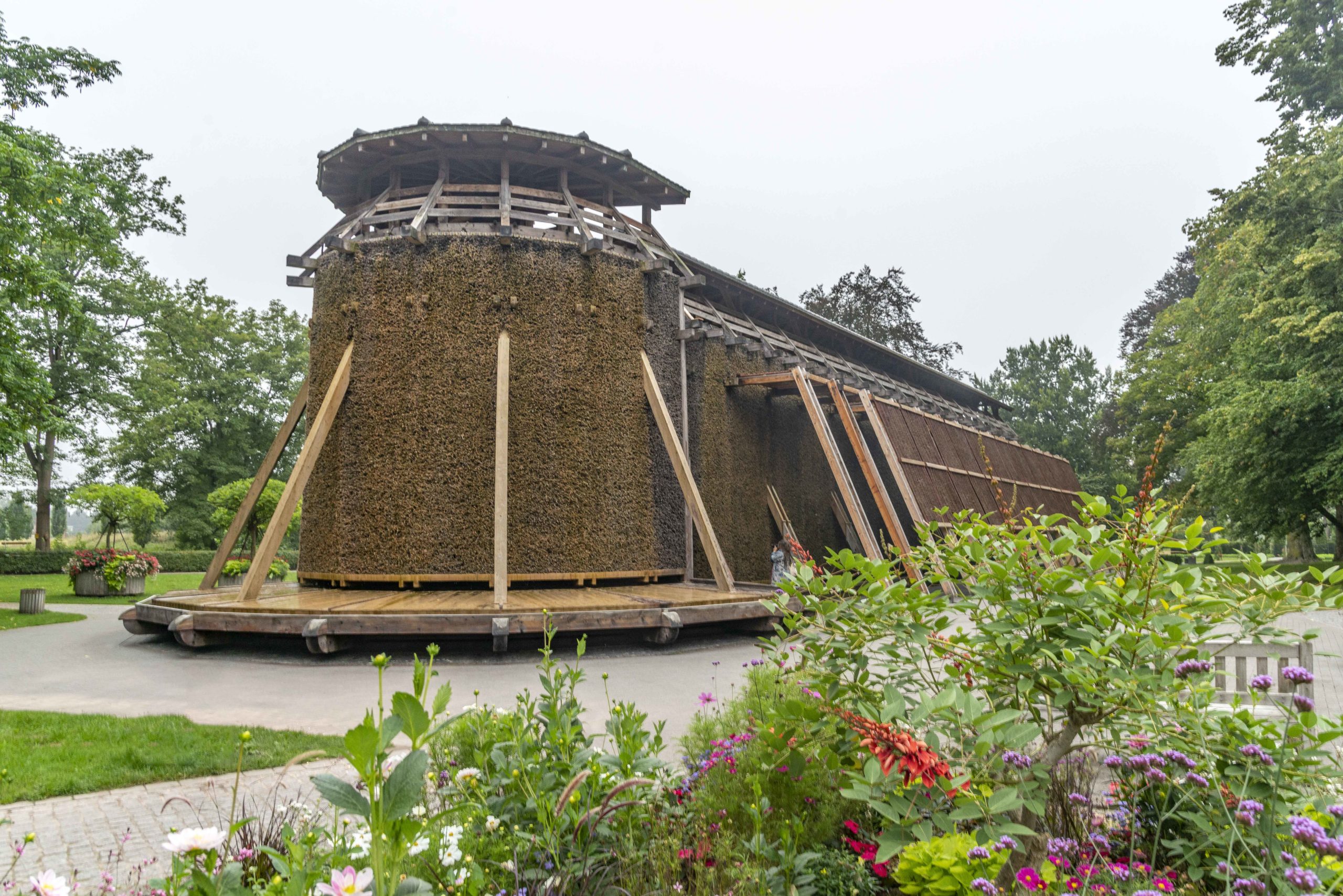 Gradierwerk im Kurpark Hamm