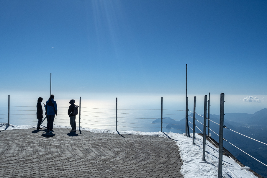 Aussichtsplattform Olympos Teleferik Bergstation