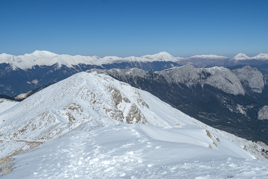 Blick ins Gebirge